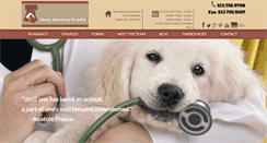 Desktop Screenshot of libertyvet.net