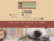 Tablet Screenshot of libertyvet.net